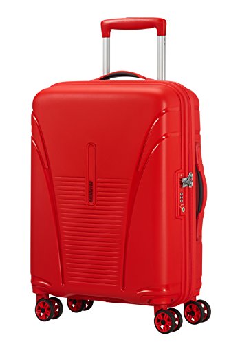 Valise cabine rouge rigide rouge pour femme American Tourister